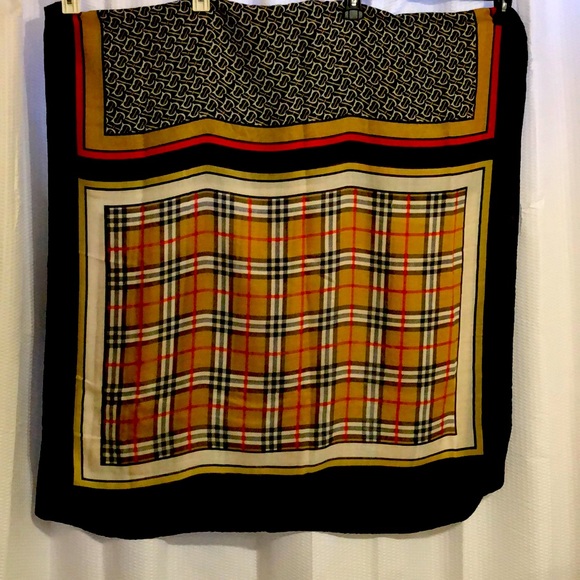 Novak/plaid scarf/wrap - Picture 5 of 5